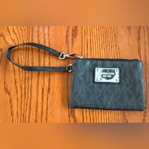 Michael Kors Black Wristlet